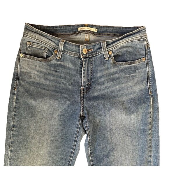 Levis 529 Curvy Bootcut Jeans Womens Size 10 Blue Stretch Mid Rise Classic Denim - Picture 3 of 9